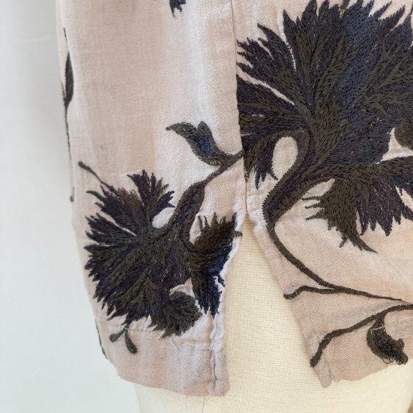 FREE PEOPLE Mirabella Embroidered Top, Petal Combo, XS - Picture 14 of 16